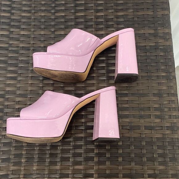 Nine West Y2K purple platform heels - Picture 5 of 7